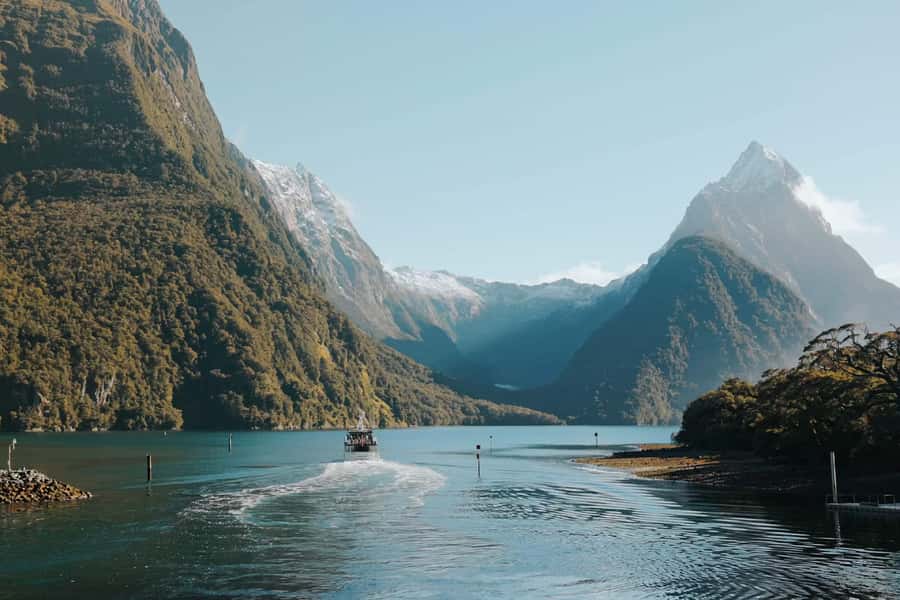 From Queenstown: Milford Sound Coach, Cruise, Scenic Flight - Milford Road coach to Milford Sound, and why it works