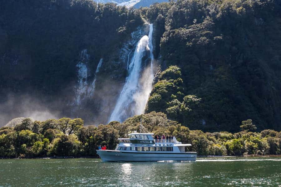From Queenstown: Milford Sound Cruise and Scenic Drive - The Milford Sound cruise, Mitre Peak and the fjord’s key landmarks