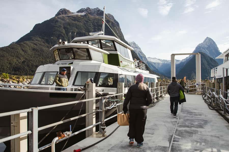 From Queenstown: Milford Sound Cruise and Scenic Drive - Milford Road stops, Mirror Lakes to Eglington Valley