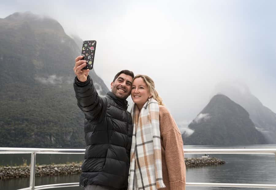 From Queenstown: Milford Sound Cruise & Scenic Coach Tour - Arriving at Milford Sound: wildlife, water, and first views