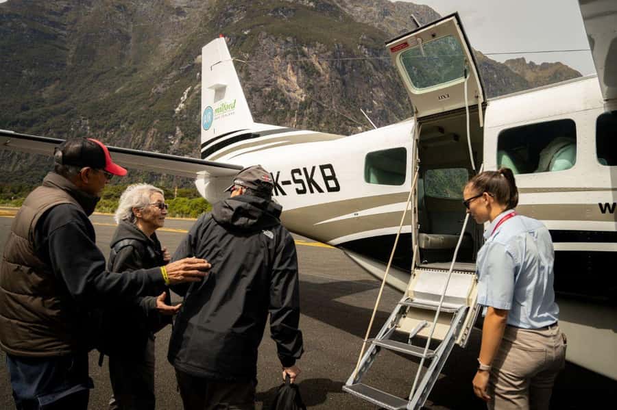 From Queenstown: Milford Sound Flight and Cruise with Lunch - Return Flight: A Different Scenic Path and Sutherland Falls