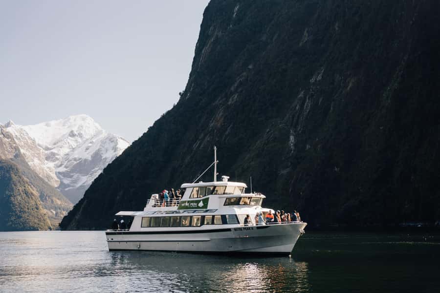 From Queenstown: Milford Sound Full-Day Trip by Plane & Boat - Landing at Milford Sound and getting right onto the water