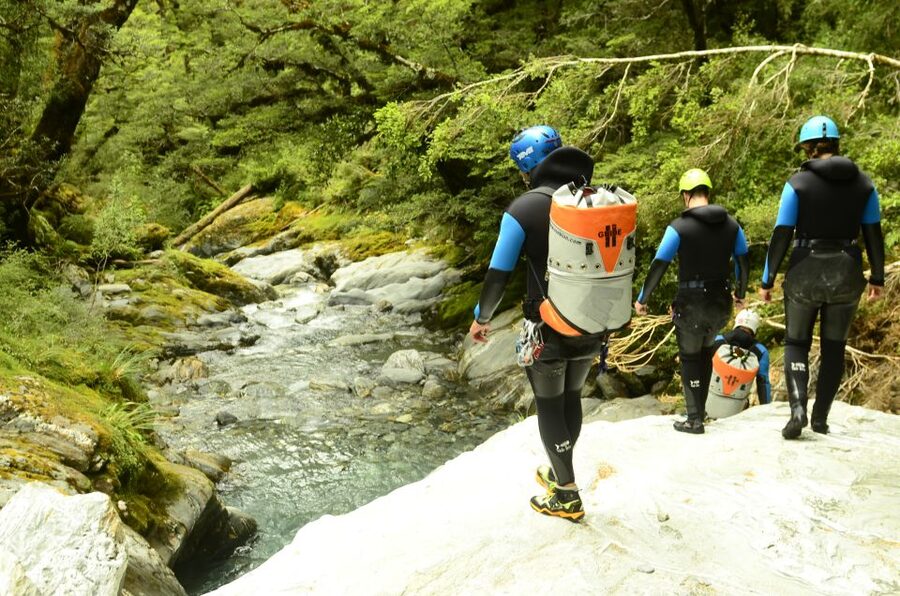 From Queenstown: Mount Aspiring Full-Day Canyoning Adventure - The wetsuit reality: why you need medium fitness, not just courage