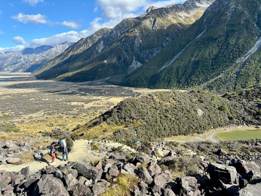 From Queenstown: Mount Cook Scenic Day Tour - Omarama stop and Lake Pukaki, where the color steals your attention