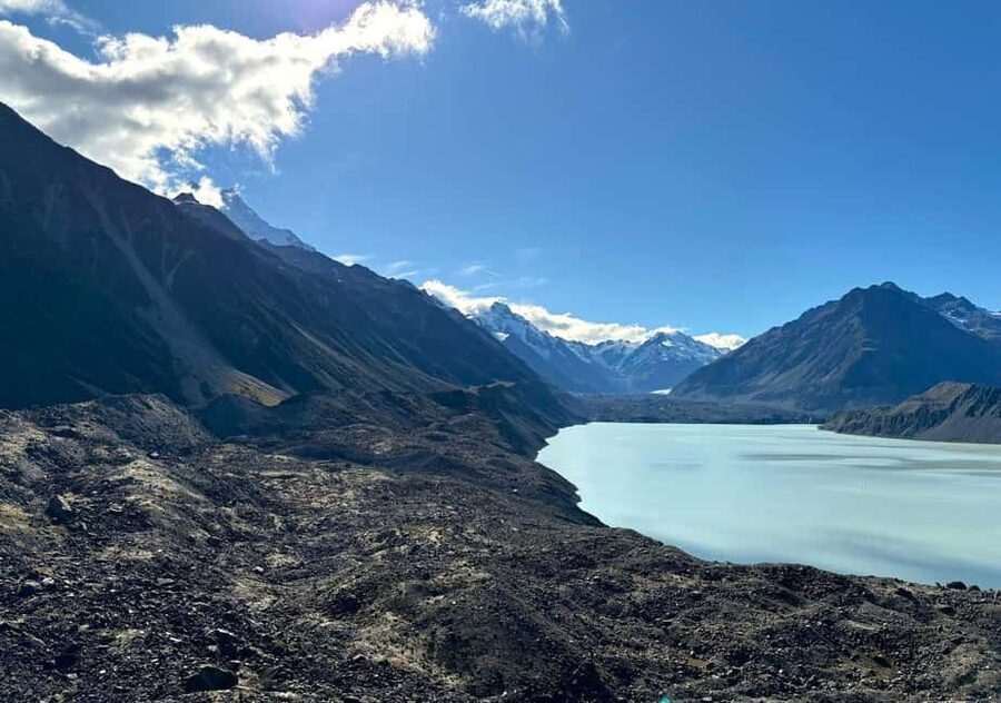 From Queenstown: Mt Cook & Tasman Glacier Viewpoint Day Tour - Omarama and High Country timing: snacks, food options, and a needed break