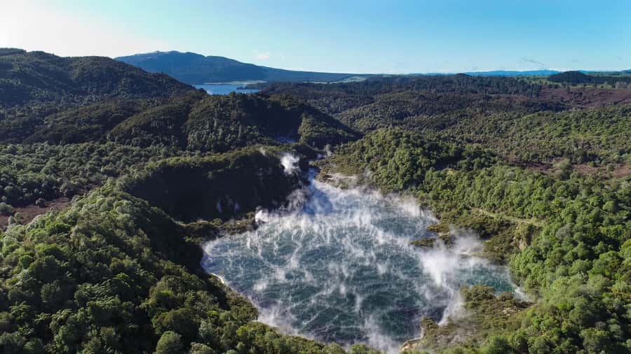 From Rotorua: Wai O Tapu & Waimangu Eco Thermal Morning Tour - Lunch at Waimangu Volcanic Valley Cafe: A Real Reset Midway