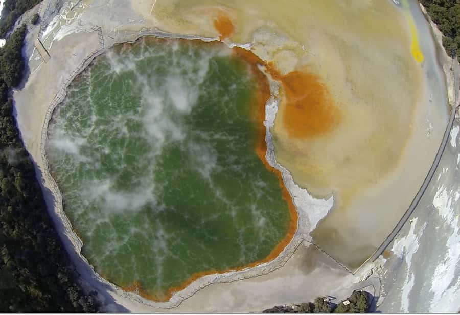 From Rotorua: Wai O Tapu & Waimangu Eco Thermal Morning Tour - Transport and Group Feel: Central Pickup, Comfortable Van, Guided Walks