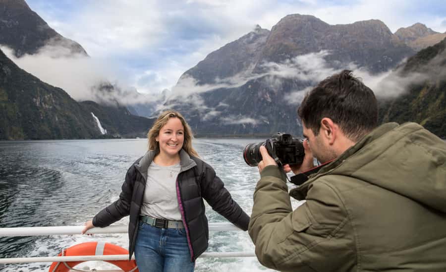 From Te Anau: Milford Sound Cruise & Scenic Coach Tour - Milford Sound cruise: Mitre Peak, waterfalls, and wildlife chances