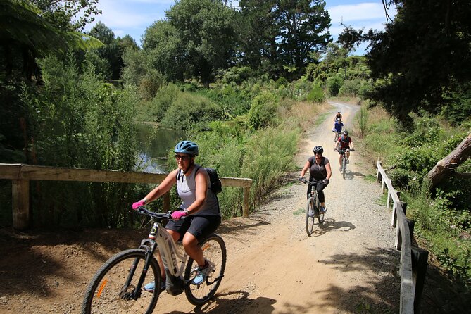 Full Day Ebike Tour in Karangahake Gorge (ex Auckland) - Karangahake Gorge ride 2: rail bridge views and a 1903 tunnel