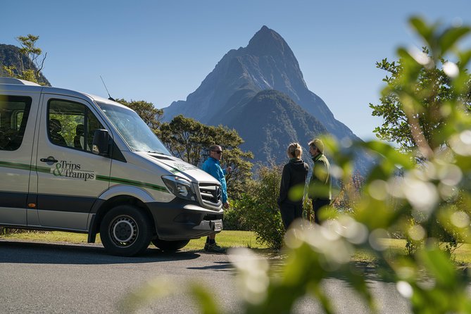 Full-Day Milford Sound Tour with Cruise and Walks from Te Anau - Milford Sound cruise on a small boat to the Tasman Sea