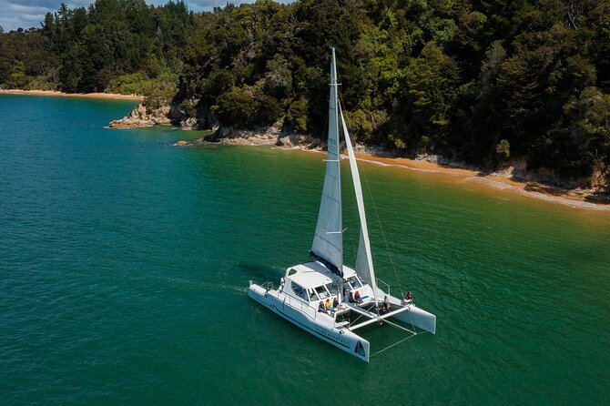 Full-Day Sailing Adventure in the Abel Tasman National Park - Split Apple Rock from the water: iconic photos without the hike