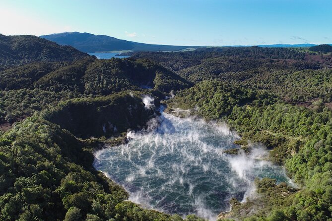 Full Waimangu Experience - Walk & Cruise - Lake Rotomahana geothermal boat cruise: 45 minutes that change your perspective