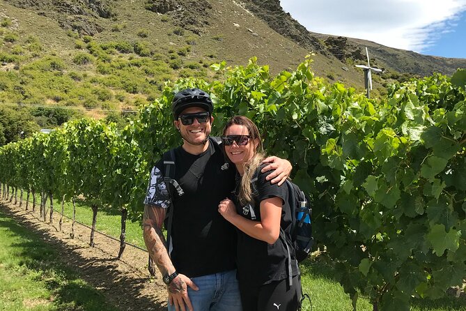 Guided eBike Wine Tour Ride to the Vines - Kawarau Suspension Bridge and the world’s first permanent bungy site