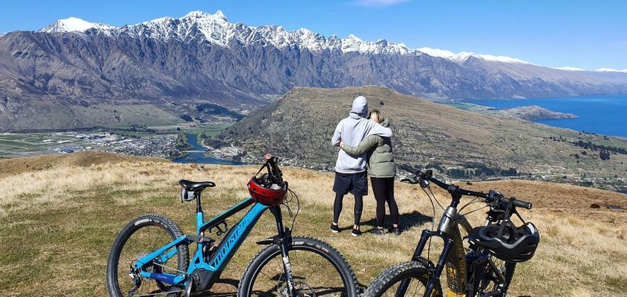 Guided Mountain E-bike Tour - Ride to the Sky - The ride to Grant Peak: uphill effort, gradual downhill control, big views
