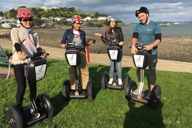 Guided North Head Fort Segway Tour in Devonport Auckland - Climbing to the North Head summit: Maungauika views that feel earned