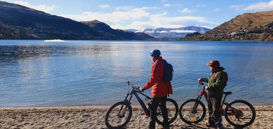 Guided Scenic E-bike Tour - Ride to the Lake - Premium full suspension e-bikes: the easiest way to start Queenstown cycling