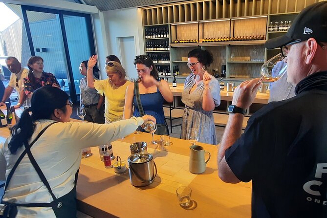 Half Day Martinborough Winery Tour from Wellington - Three Martinborough cellar doors, how the tasting blocks feel in real life