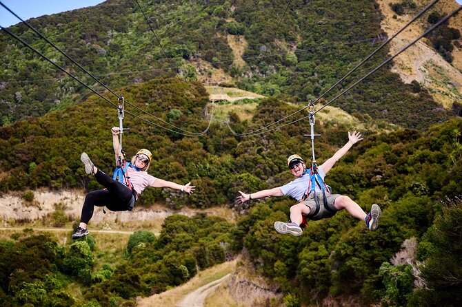 Half Day Zipline Adventure in Kaikoura - The Easy Start: Central Kaikoura Pickup and a Scenic Shuttle