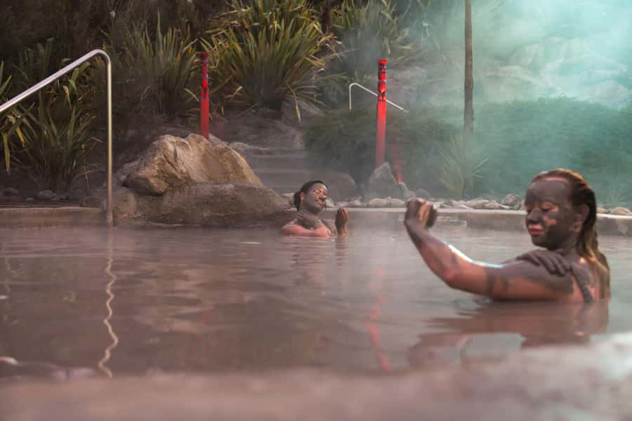 HELL'S GATE Mud Spa, Rotorua - Group Day Tour Ex Auckland - Rotorua highlights after Hell’s Gate: views, driving time, and drop-offs