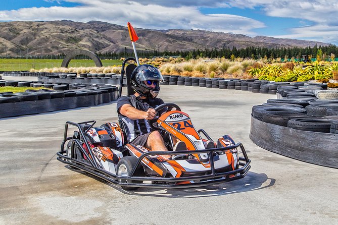 Highlands Motorsport Go-Karts. - The racing setup: Rimo karts, solo glory, and two-seater fun