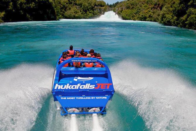 Hukafalls Jet Boat Ride in Taupo - Huka Falls Close-Up: Exclusive Access to the Base