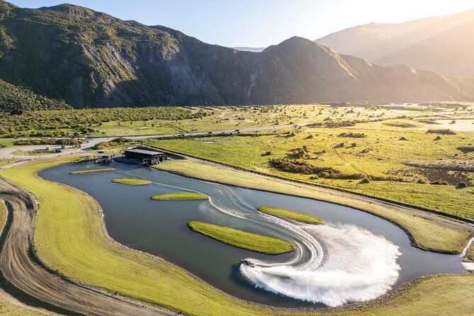Jet Sprint Boating in Gibbston Valley, Queenstown - What the boat is actually doing on those turns