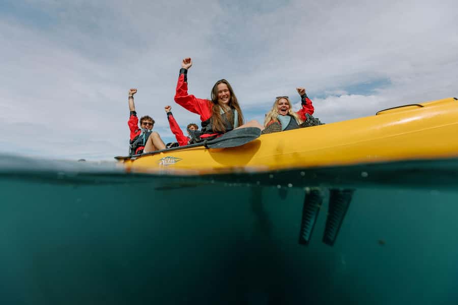 Kaikoura: Seal-Watching Pedal Kayak Tour - Safety briefing first, then a short van ride to the water