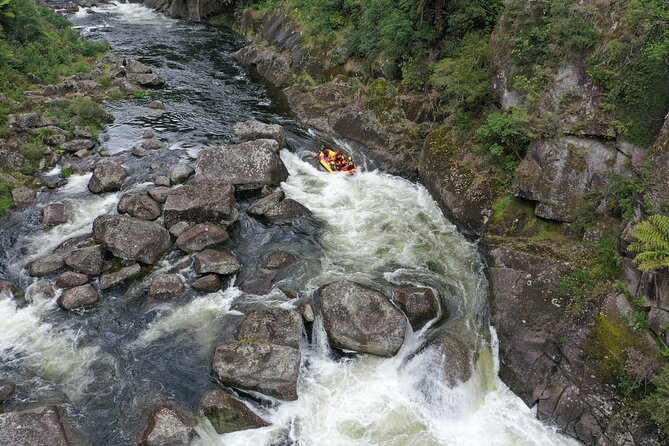 Kaituna Cascades - Grade 5 Wairoa River near Tauranga - The rapids you’ll face: Mothers Nightmare, Rollercoaster, Waterfall, and the end game
