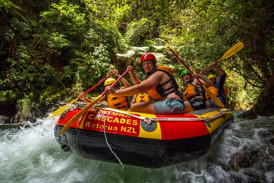 Kaituna River and Tutea Falls Whitewater Rafting - What happens before the first big rapid