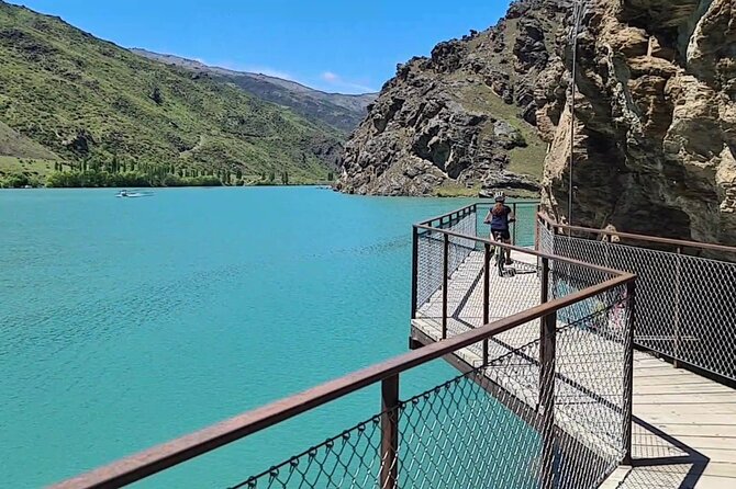 Lake Dunstan E Bike Trail Activity - Clyde to Cromwell by deluxe van, then you ride
