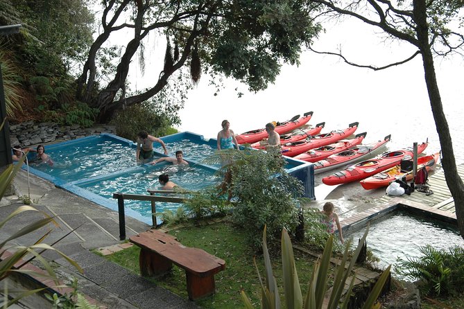 Lake Rotoiti Guided Hot Pools Kayak Trip - River Rats Base, Kitting Up, and Getting Real Kayak Training