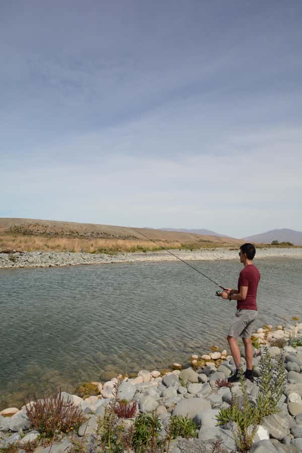 Lake Tekapo Fishing Tour - Mackenzie High Country water where trout and salmon are the main event
