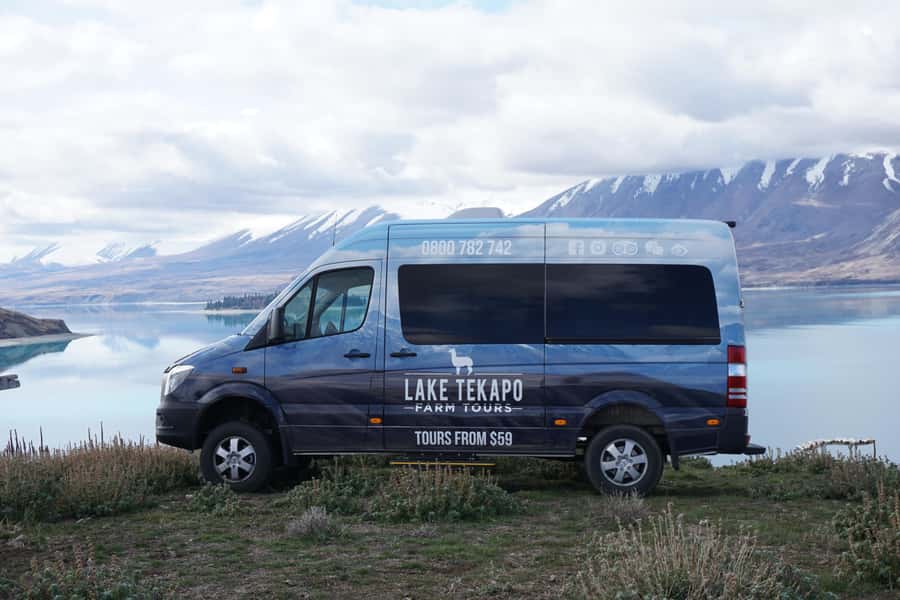 Lake Tekapo High Country Farm Tour (Carbon Positive) - Mt. John Lookout: Private Views and Farmer Costume Laughs