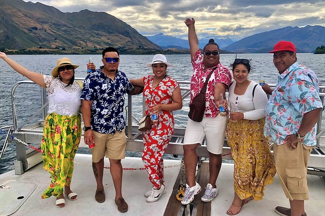 Lake Wanaka 1-Hour Cruise Including Wine and Cheese - Wine, beer, and the cheese-and-crackers snack setup