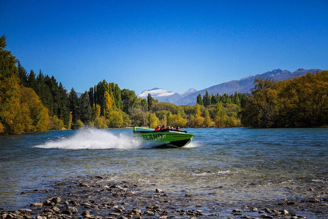 Lakeland Jet Boat Adventure - Clutha River - Clutha River jet boating from Wanaka, why it feels more real