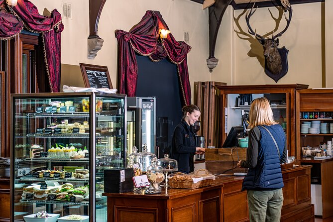 Larnach Castle and Gardens Admission Ticket - The ballroom cafe break: scones, soup, and a good time window