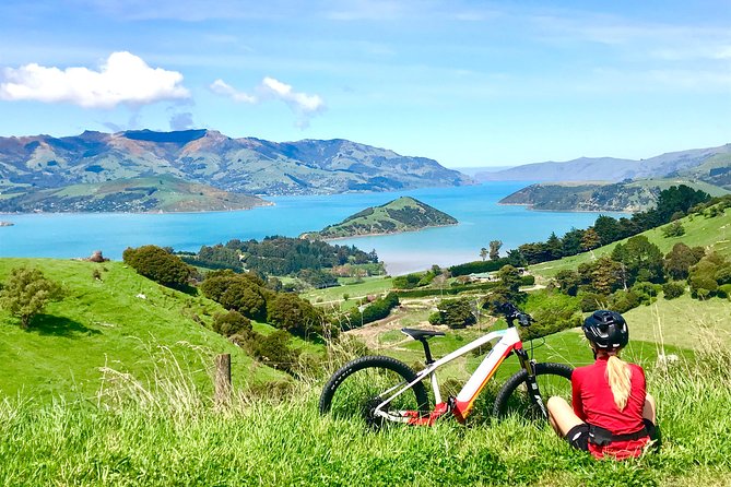 Lava Loop- Guided electric mountain bike tour in Akaroa - Scott pedal-assist e-bikes and the “real ride” feeling