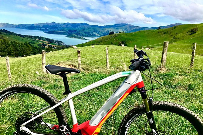 Lava Loop- Guided electric mountain bike tour in Akaroa - How the Lava Loop route delivers crater rim and harbour views
