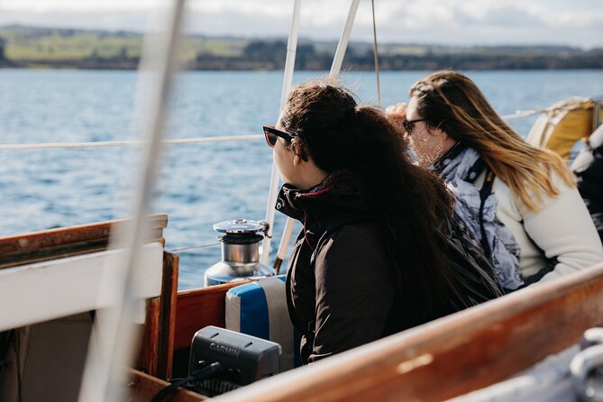 Maori Rock Carvings Eco Sailing Taupo - Lake Taupo by Electric Yacht, and Why Mine Bay Needs a Boat