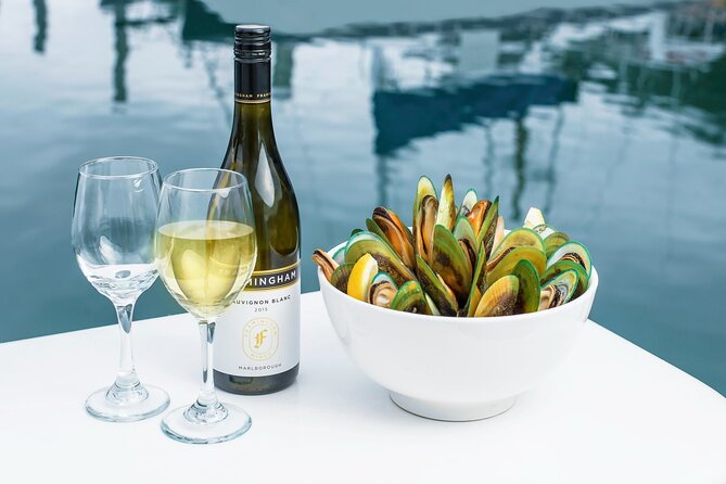 Marlborough Sounds Greenshell Mussel Tasting Cruise - Wine pairing on your terms, with spending control