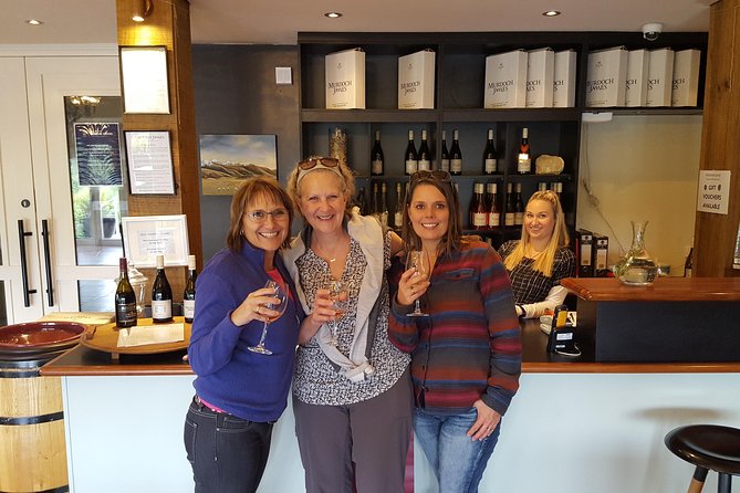 Martinborough Winery Private Tour - Stop 2, Margrain Vineyard: local cellar-door staff, classic contrast
