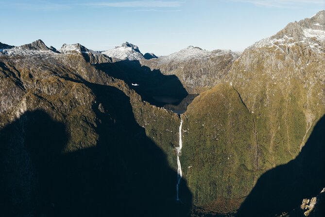 Milford Sound Scenic Flyover ex Queenstown - Route in the Air: Mount Aspiring to Fiordland National Park