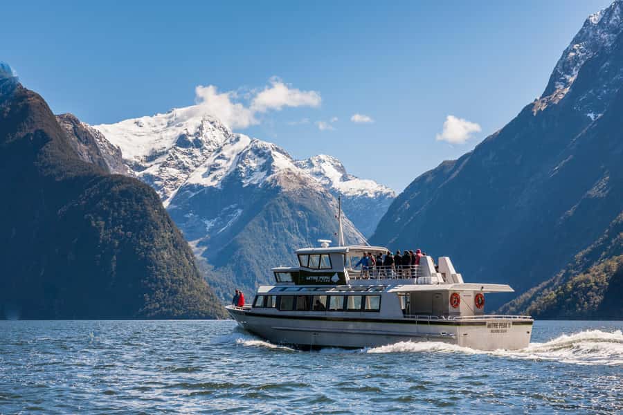 Milford Track: Full Day Guided Hike and Nature Cruise - The small-boat cruise: Mitre Peak views and wildlife you can actually spot