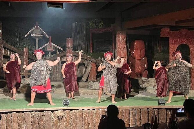 Mitai Maori Village Cultural Experience in Rotorua - The Evening Flow: From Welcome Canoe to Dinner to Show