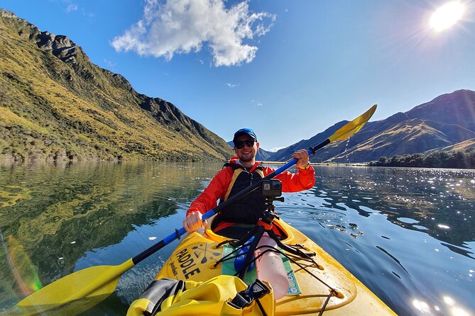 Moke Lake Kayak Experience - Paddling Moke Lake: your own pace, plenty of time, great photo angles