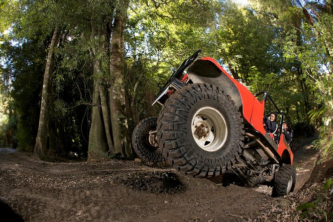 Monster 4X4 Thrill Ride at Off Road NZ - Safety setup that keeps the ride the main event