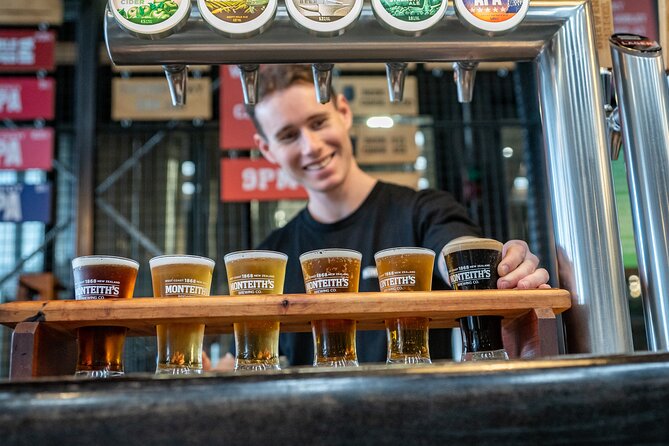 Monteith's Brewery Tour - Beer and Cider Tasting Notes, With Real Pouring Skills