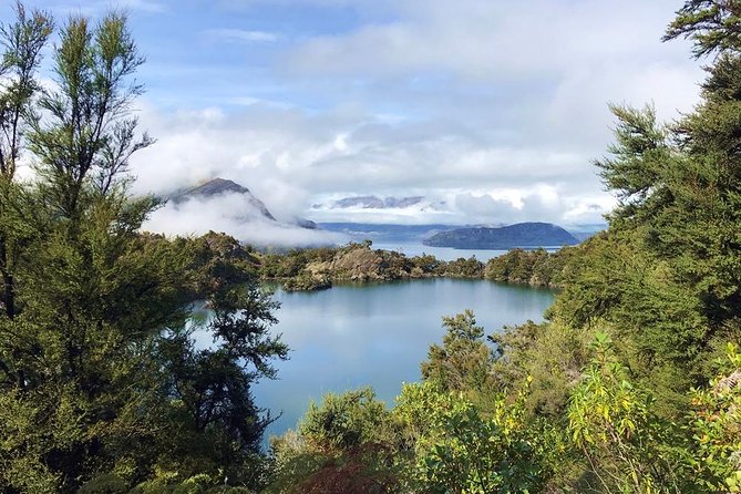 Mou Waho Island Cruise and Guided Nature Walk - Arethusa Pool on top: the glacial-lake moment with islands inside islands
