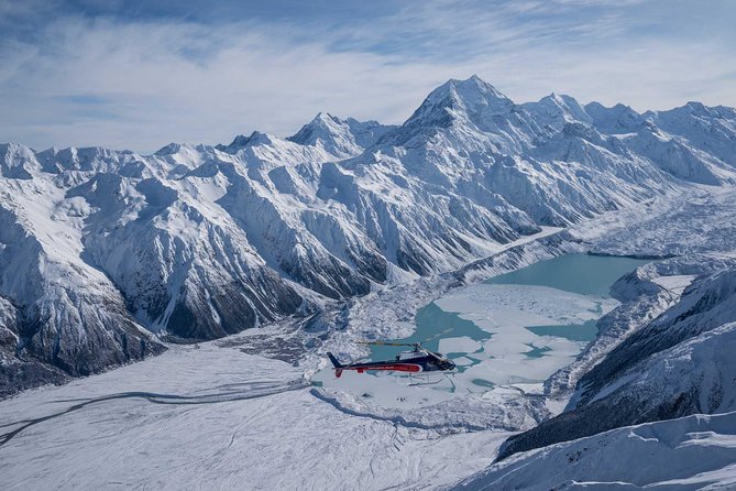 Mount Cook: 3-Hour Tasman Glacier Heli-Hike - Hochstetter Icefall on the return flight