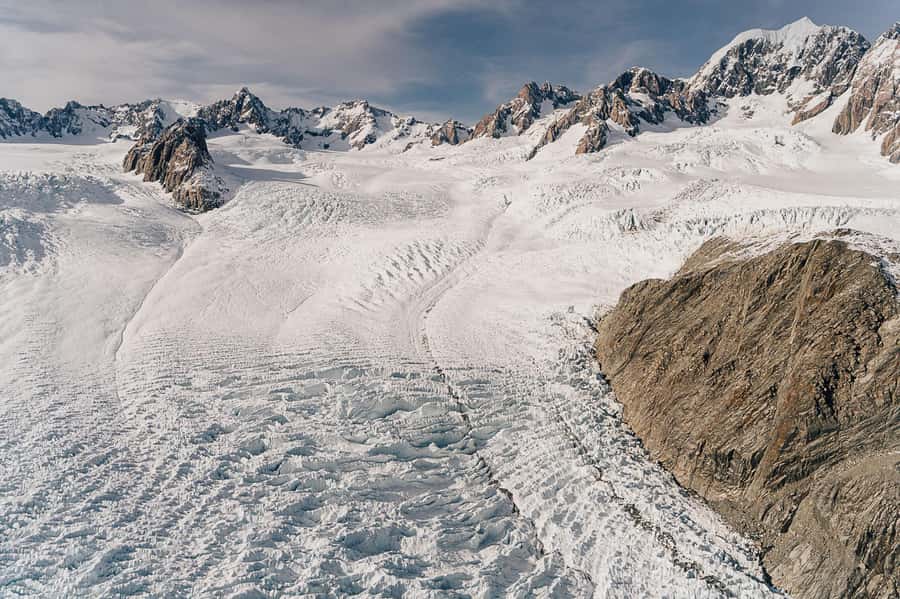 Mount Cook: Aoraki/Mt Cook & The Glaciers 55 Minute Flight - An alpine landing near Aoraki/Mt Cook, subject to snow levels